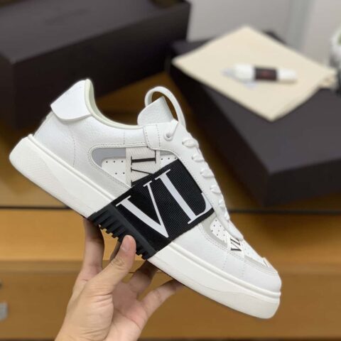 Valentino华伦天奴 VLTN logo绑带 男女款运动鞋