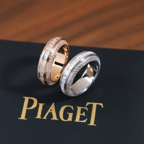 ☀️伯爵Piaget双排POSSESSION时来运转系列方钻戒指 ☀️