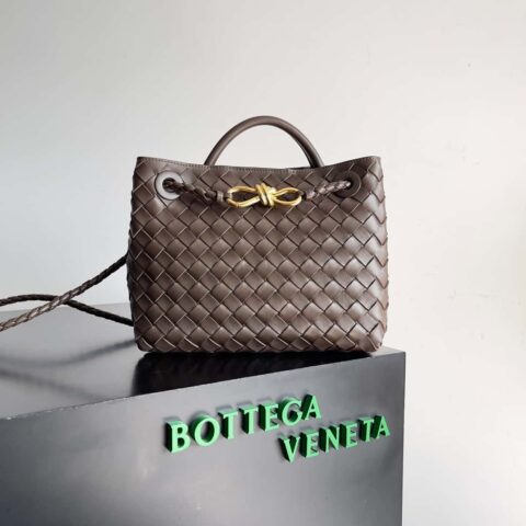 BV Bottega Veneta2023新款Andiamo 小号 款号：743568 糖果棕色