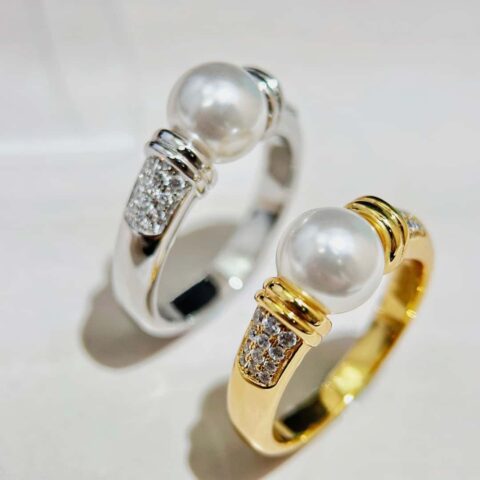 ❗️新款❗️ ☀Tiffany&Co.蒂芙尼珍珠戒指 ☀️